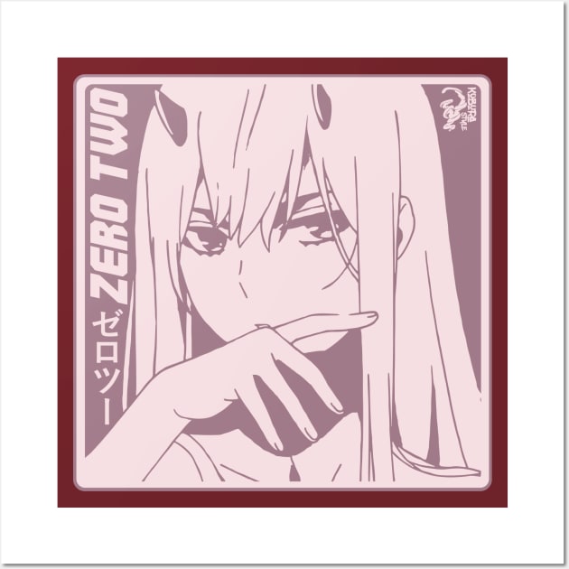 ZeroTwo Style Wall Art by Koburastyle